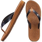 ONCAI Women's Flip Flops Arch Support Yoga Mat Summer Beach Woman Thong Sandals with Orthotic Rubber Soles(US Size 5-11)
