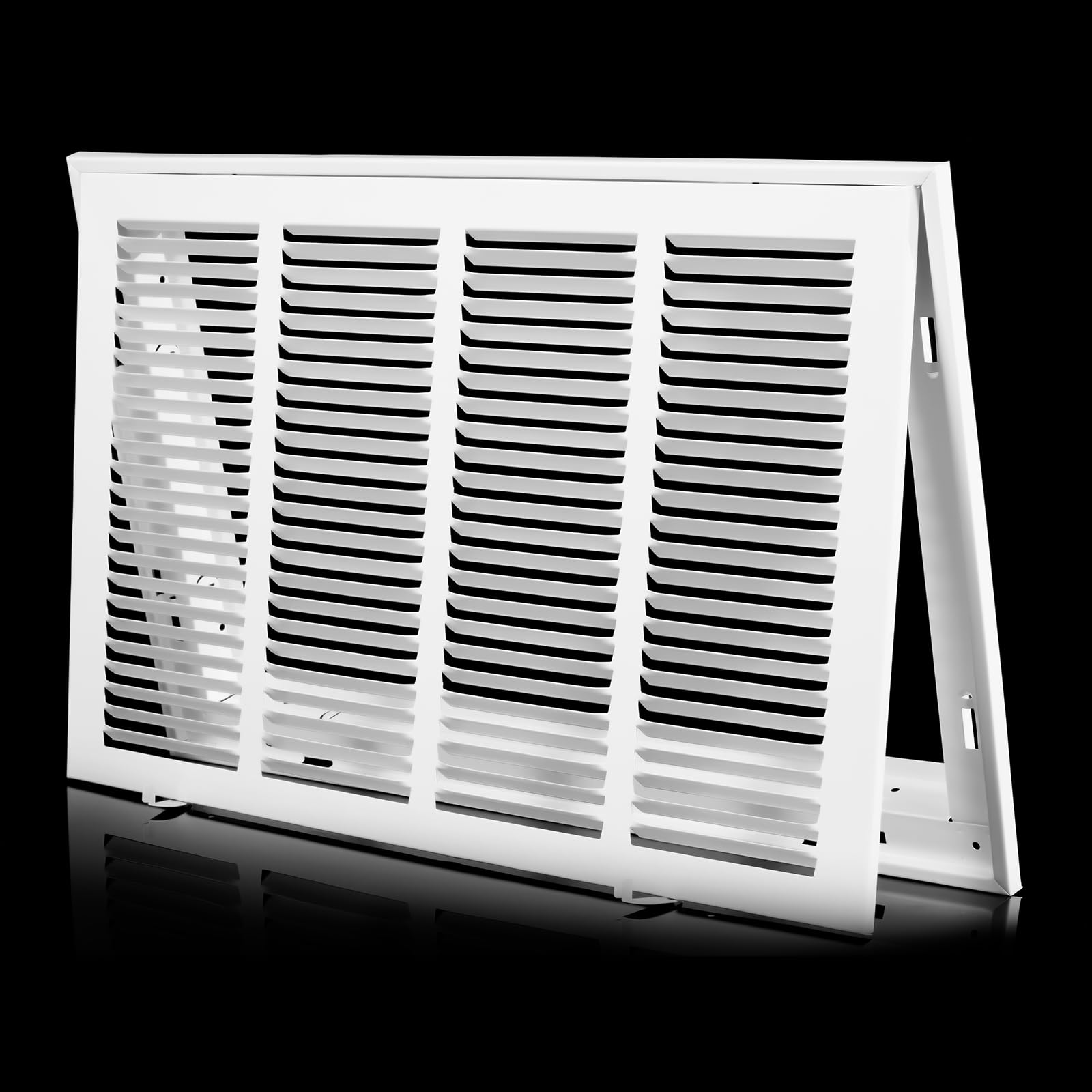 Photo 1 of 20x16 Return Air Grille [Duct Opening Size],Return Air Vent Cover for Wall Or Ceiling,Steel Return Air Filter Grilles Removable Face/Door for 1 Inch Filters (20"Wx16"H[Duct Opening])