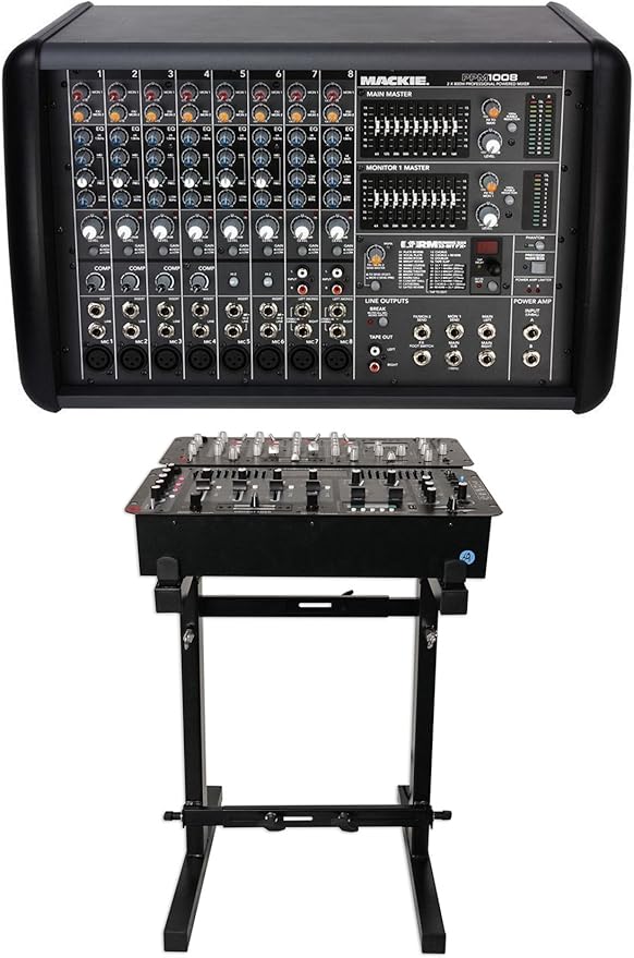 Amazon.com: New Mackie PPM1008 8-Ch. 1600 Watt Powered Mixer, 32 Bit FX