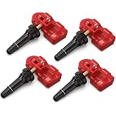 MORESENSOR Signature Series 315MHz TPMS Tire Pressure Sensor 4-Pack | Preprogrammed for Select 25+ Japanese Brand Models | Replacement for 42753-STK-A04 | Snap-in | NX-S072-SN-4