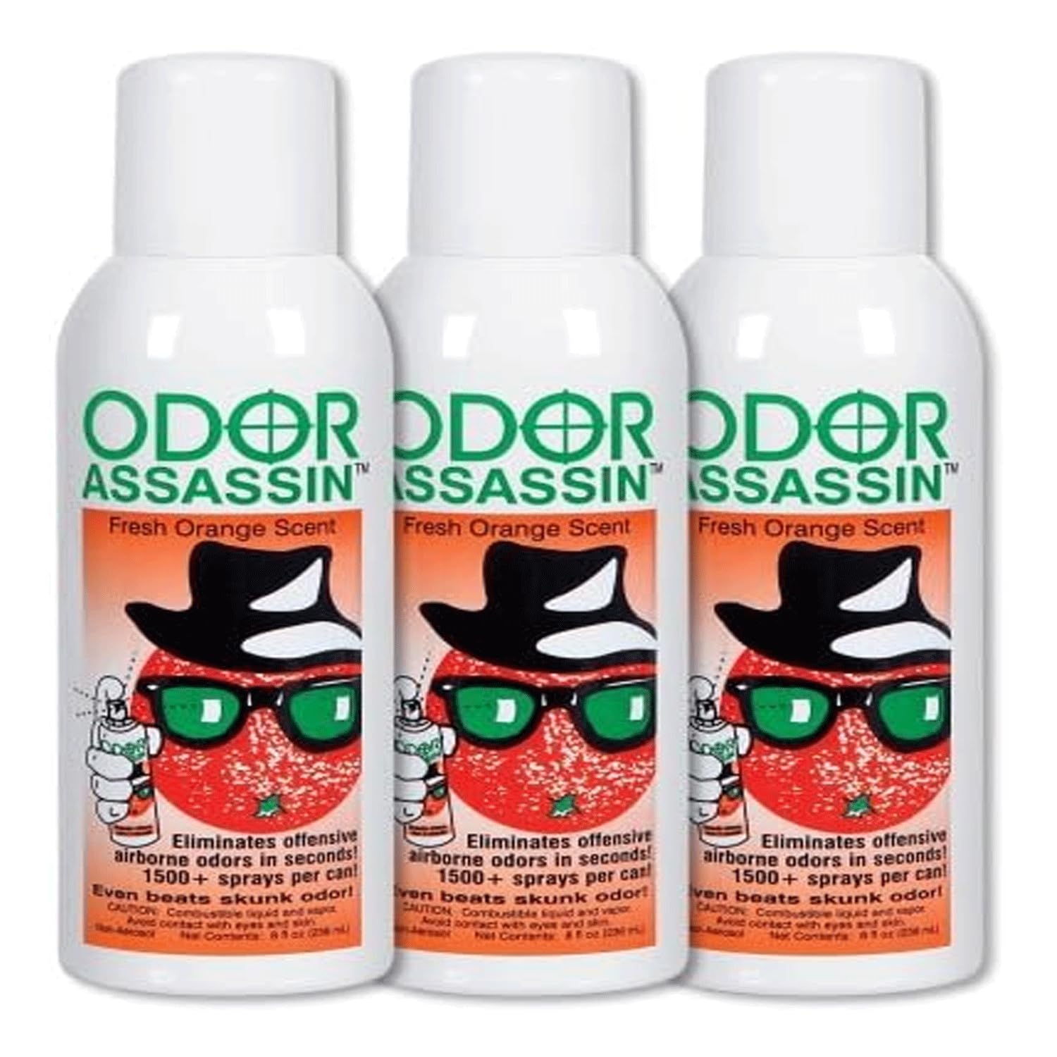 Odor Assassin Orange, Set of 3