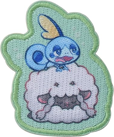 Amazon ポケモンセンターオリジナル ワッペンステッカー カビゴンのあくび ウールーとメッソン おもちゃ雑貨 おもちゃ