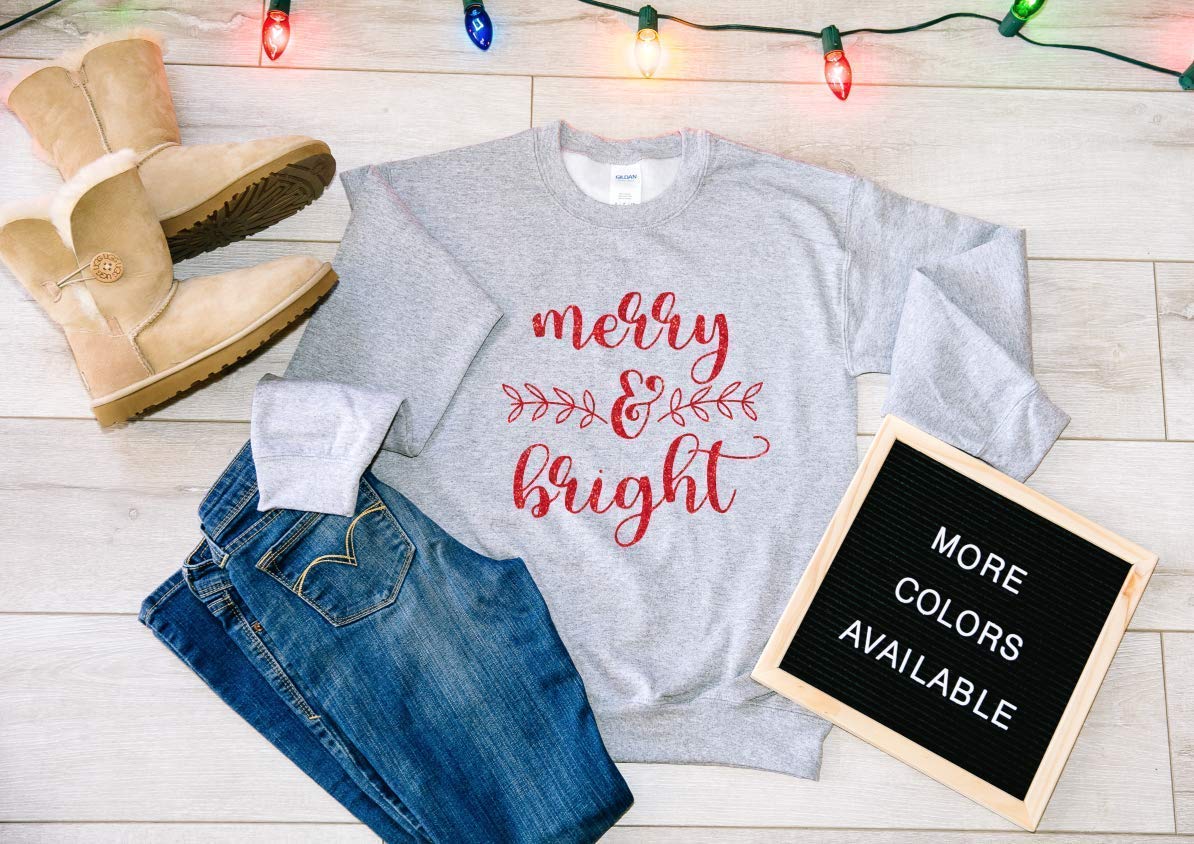 merry and bright sweater