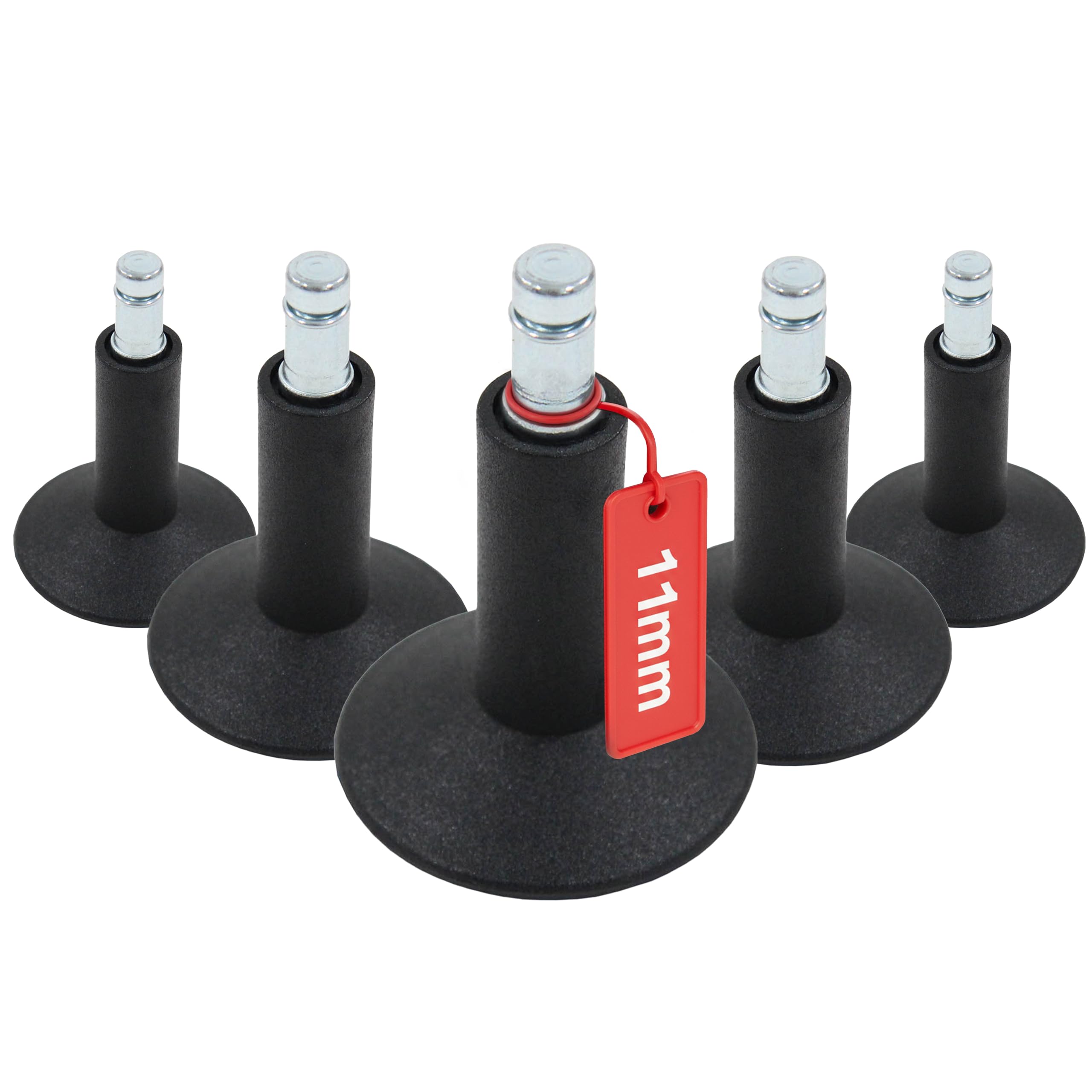 hjh OFFICE floor glider chair glider chair feet STAND plastic for all floors pin 11mm