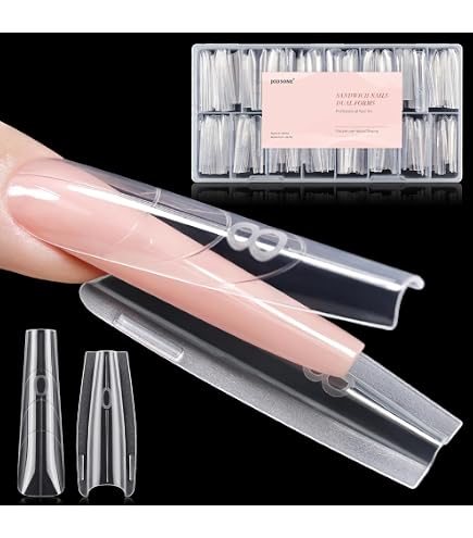 Amazon.com: EZ Flow A Polymer Clear False Nails, 4 Ounce : Beauty