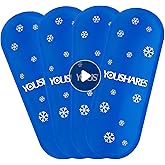 WIBOND 4 Pcs Small Breastmilk Ice Packs for Breastmilk Storage, Gel Ice Packs for Breast Milk Keeps Breast Milk Fresh, Perfect for Cooling Milk, Camping, Picnics, Lunchboxes or Injury Relief