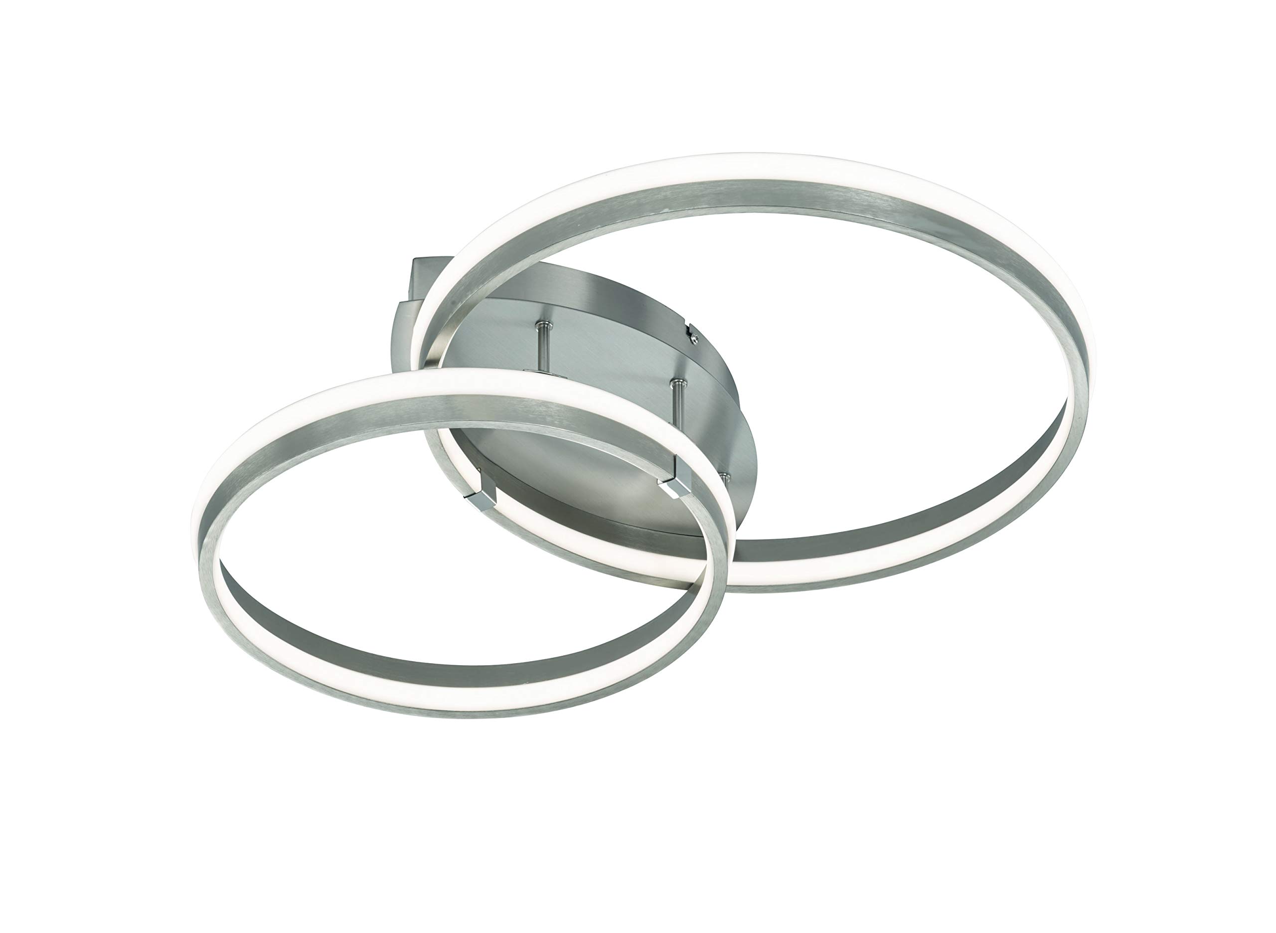 Fischer & Honsel Ceiling Light, Metal, Nickel Colour