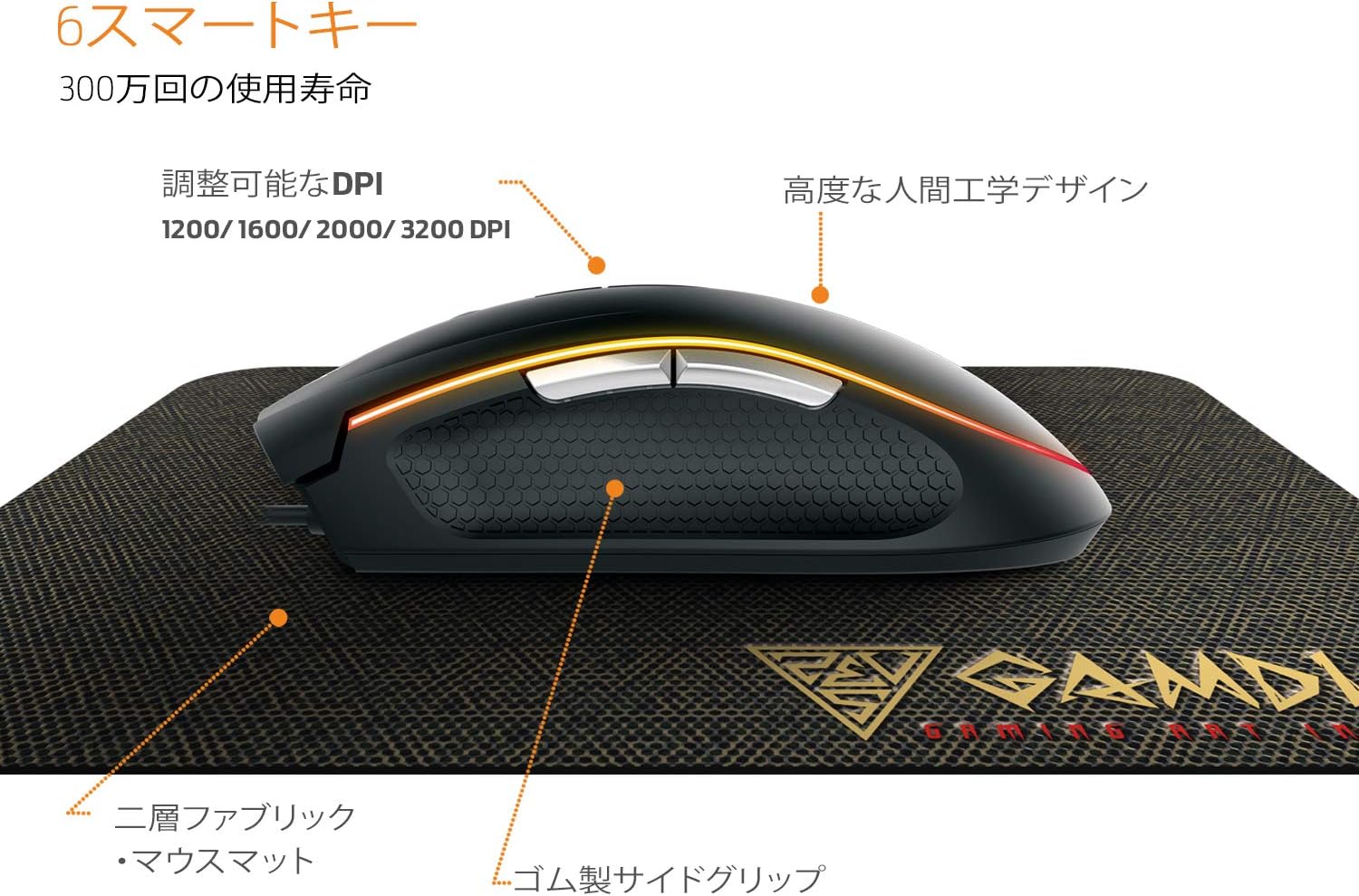 Amazon Com Zeus E2 Optical Multi Coloured Mouse Legs 6 Buttons Mat Computers Accessories