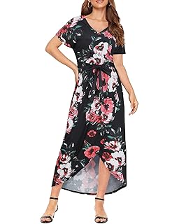 long sundress with short sleeves