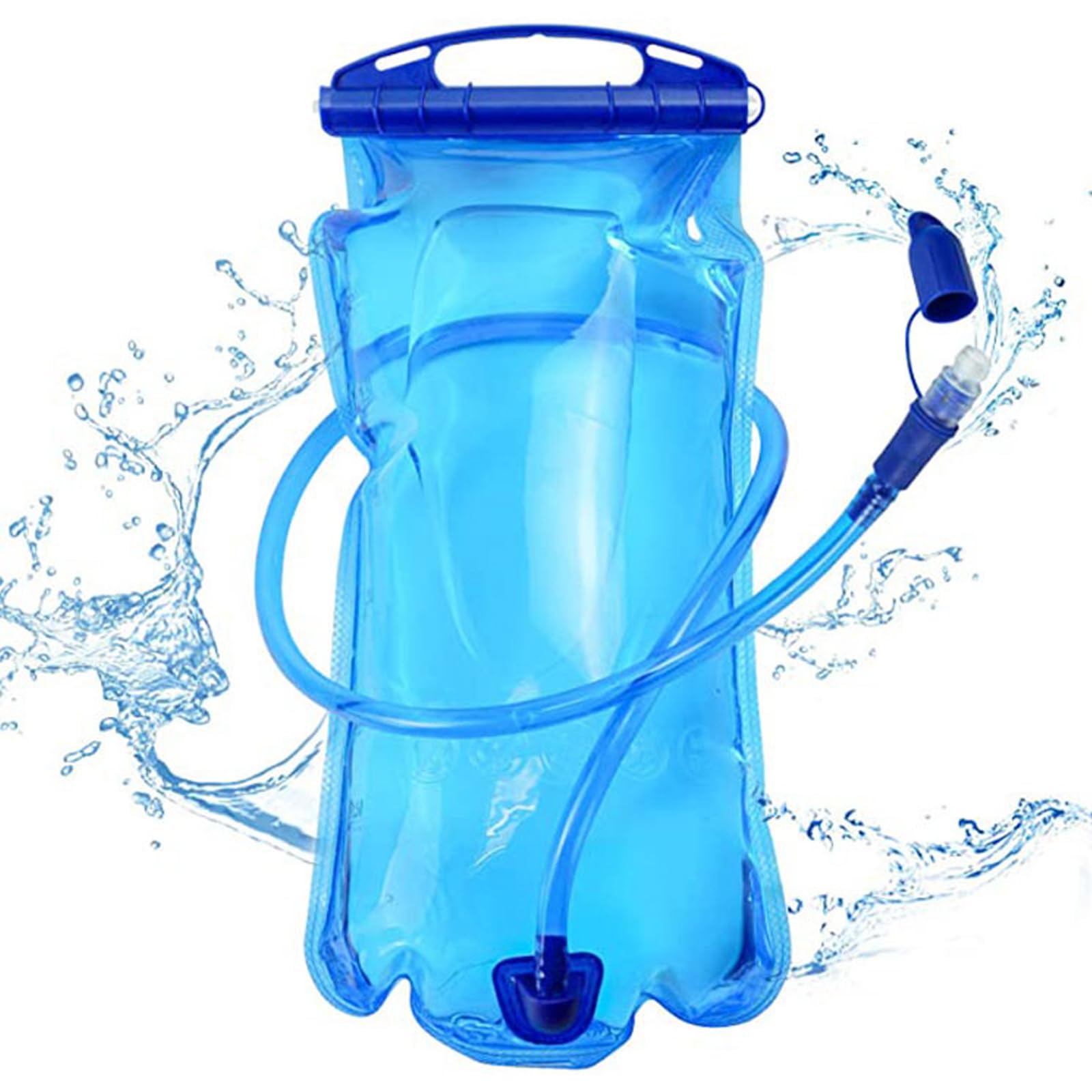 DKDDSSS Hydration Bladder, Water Bladder, Water Reservoir, Hydration Pack, Hydration Bag, 1L Leak Proof Water Bladder, Water Bag BPA Free, Leak Proof Water Reservoir for Running Cycling Hiking Camping