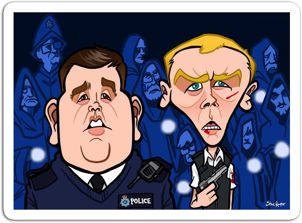 KoutYukshop Sticker Television Show is It True That There is A Place in A Man's Head That Tv Shows Series (3" x 4", 3 PCS/Pack)