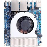 Orange Pi 6 Plus 16GB RAM LPDDR5 12 Core 64 Bit Single Board Computer, CIX SoC 45TOPS AI NPU Mini PC Run Linux, Android, Windows, ROS2 OS with Heat Dissipation Assembly with Cooling Fan