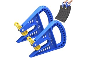 CRAIMIL Pair of Mat Movers, Horse Stall Mat Grippers with Auto Rebound Locks, Heavy Duty Mat Handling Tool for Gym, Stable & Farm, 300LBS Capacity, Ergonomic & Reduces Back Strain, Time and Labor Saving