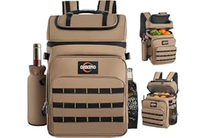 OREKEMO Oversize 45L Insulated Cooler Backpack Waterproof & Leak-Proof Over-Size Storage for Beach, Picnic, Camping, Lunch and Travel, Large Portable Cooler Bag for Outdoor Enthusiasts, Workers, Men & Women