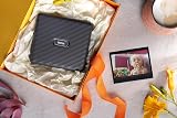 INSTAX LINK WIDE Printer Mocha Gray Bluetooth iOS Android App 30+ Templates view 6