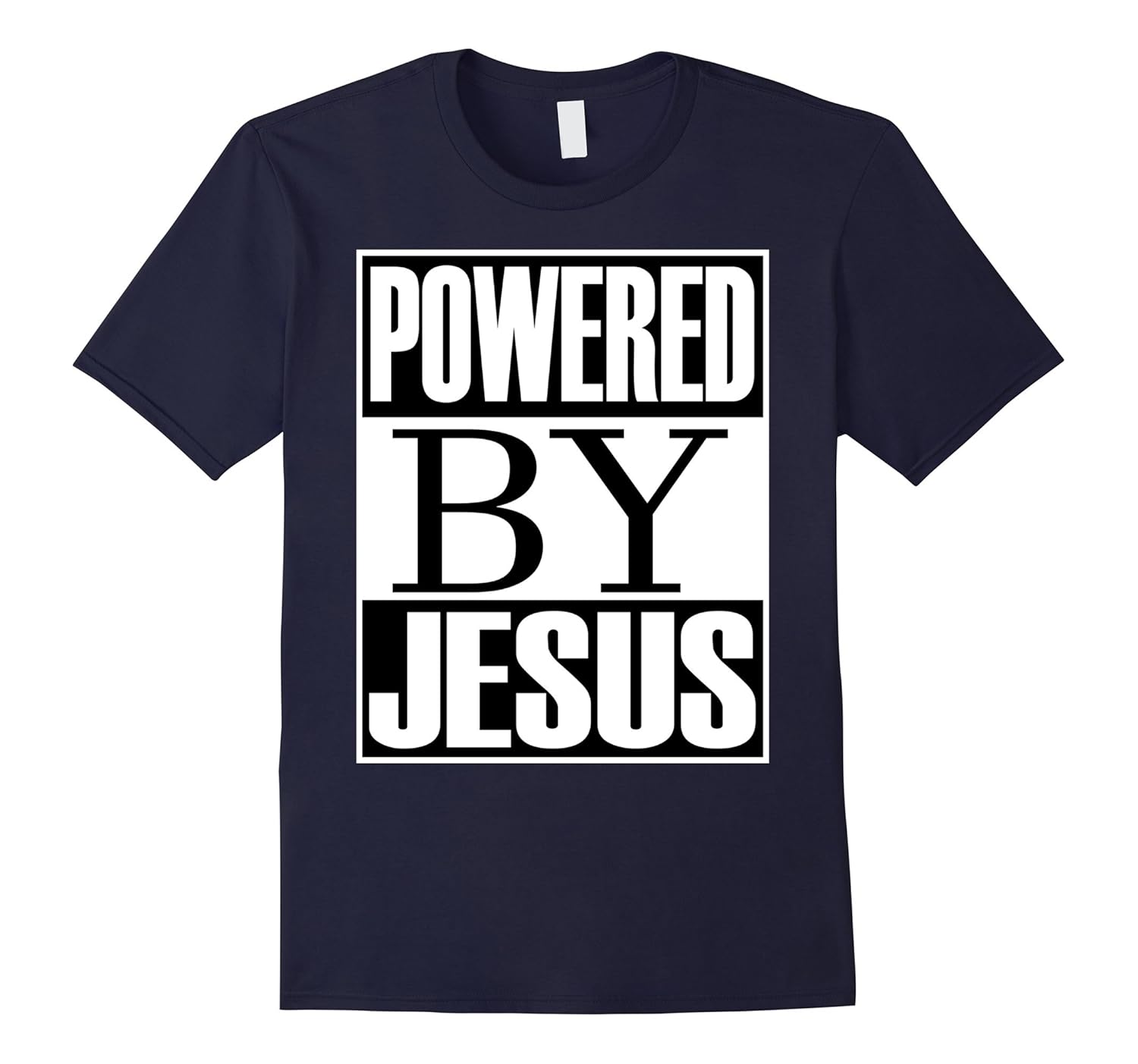 Powered By Jesus Christian Gift T-Shirt-Rose