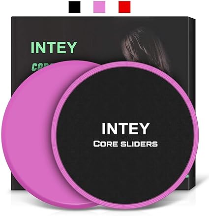INTEY Discos Deslizantes para Fitness Doble Cara Deslizantes para ...