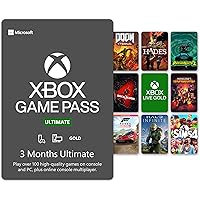 Xbox Game Pass Ultimate: 3 Month Membership [Digital Code]