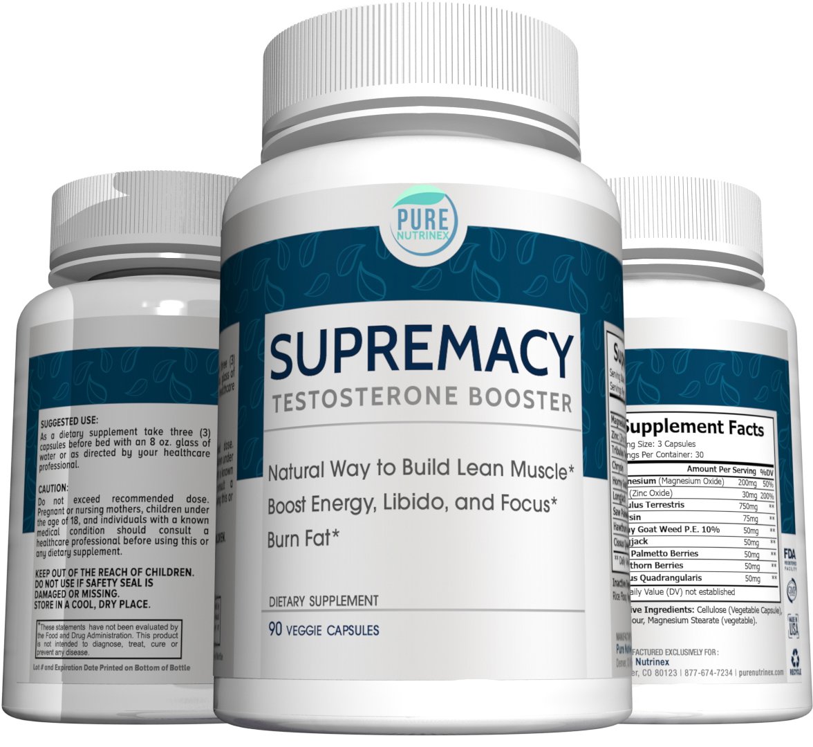 Pure Nutrinex Intensity Testosterone Booster for Energy