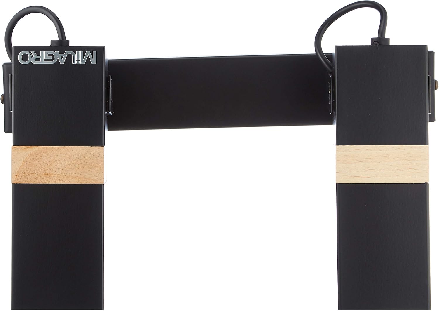 Homemania Spotlight, Metal, Black, Wood, Nero, Legno - Image 3