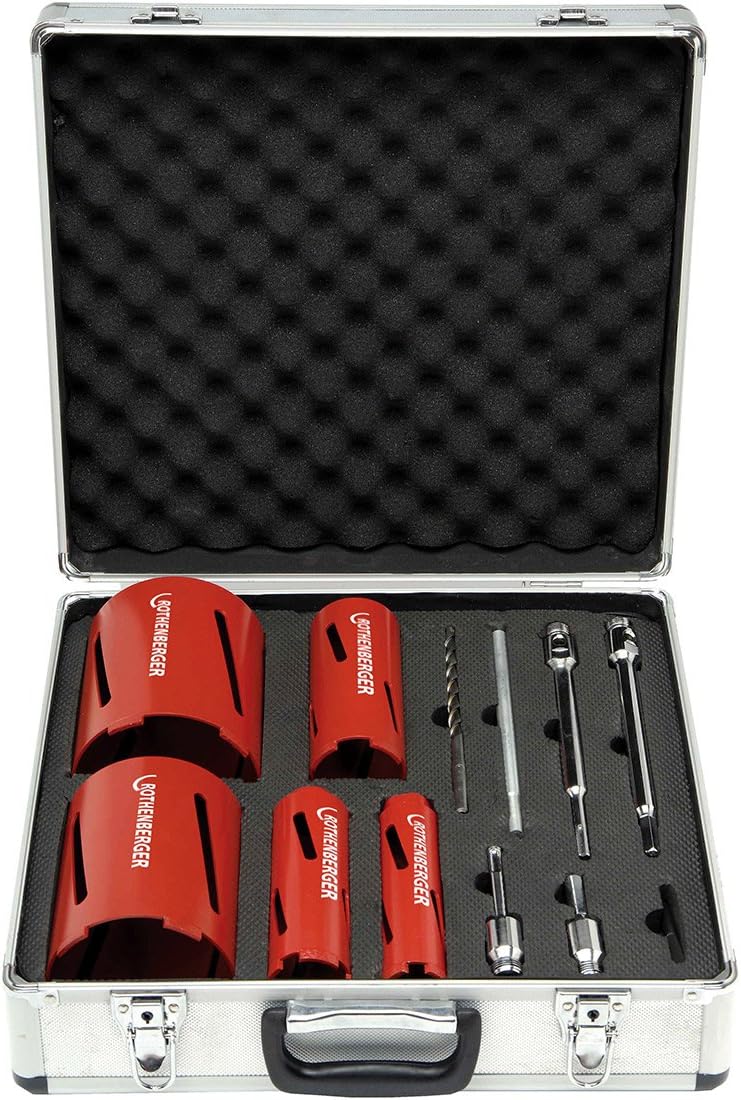 Rothenberger 89020 Dry Diamond Core Drill Set Amazon.co.uk DIY & Tools