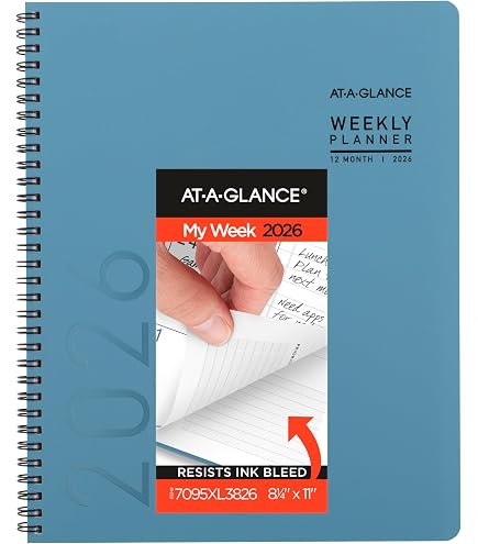 Amazon.com : AT-A-GLANCE 2026 Planner, Weekly & Monthly, 8-1/2