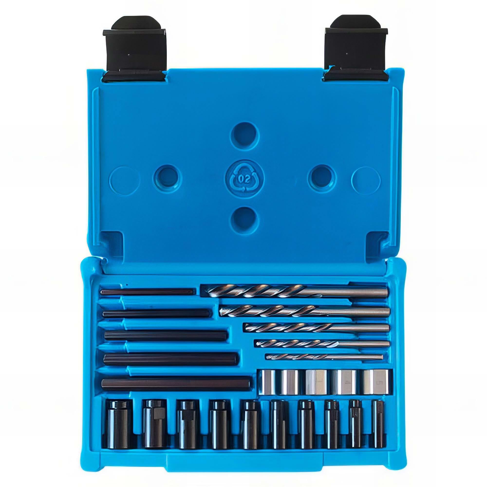 KING TONY 9BE5010KI Set Pulleres De Exparragos 5 Pulleres 5 Adapteres 10 Guias for DIYers & Professionals, Built for Repair and Installation tasks