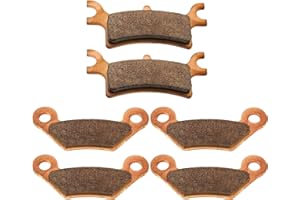 Zinger Auto Parts Brake Pads for Polaris 2005-2012 330 Trail Boss/ 500 Scrambler + 2003-2008 500 Sportsman 4X4 + Magnum 4X4 Trail Blazer Xpedition 400 500 600 700 800 Sportsman EFI