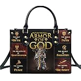 Jesuspirit Leather Handbags - Bible Bags, Religious Bag - Christian Gifts For Women - Christmas Gift For Mom, Grandma