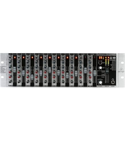Amazon.com: Behringer RX1202FX V2 Premium 12-Input Mic/Line Rack