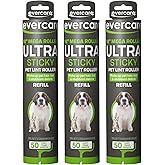 Evercare Pack of 3 All-Purpose Pet Mega Oversized Lint Roller Refills, 50 Sheets Each