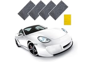 XIANGHONGYIAN RANGER ULTRANGER 5 Pcs Nano Cloth for Car Scratches, 2023 Upgrade Magic Scratch Remover with Sponge, Easily Repair Minor Scratches Paint Residues and Water Spots