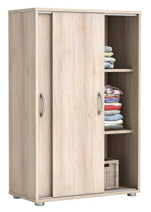 ZAQXSW Einfache Kleiderschrank Schrank Lagerung Kleiderschrank Schiebetür Kleiderschrank Kinder Schlafsaal Kleiderschrank Stu