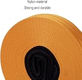 Vivifying 32ft Dog Training Lead Nylon Leash 10m Orange Padded Handle view 4