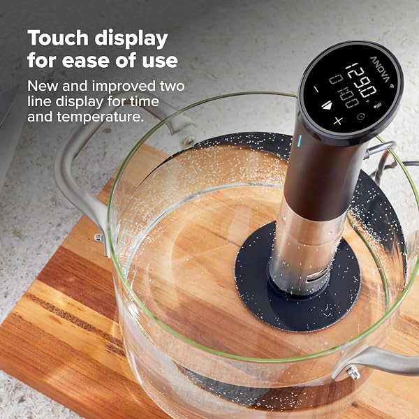 ANOVA CULINARY SOUS VIDE PRECISION COOKER 3.0 (WIFI), 1100 WATTS, STAINLESS STEEL