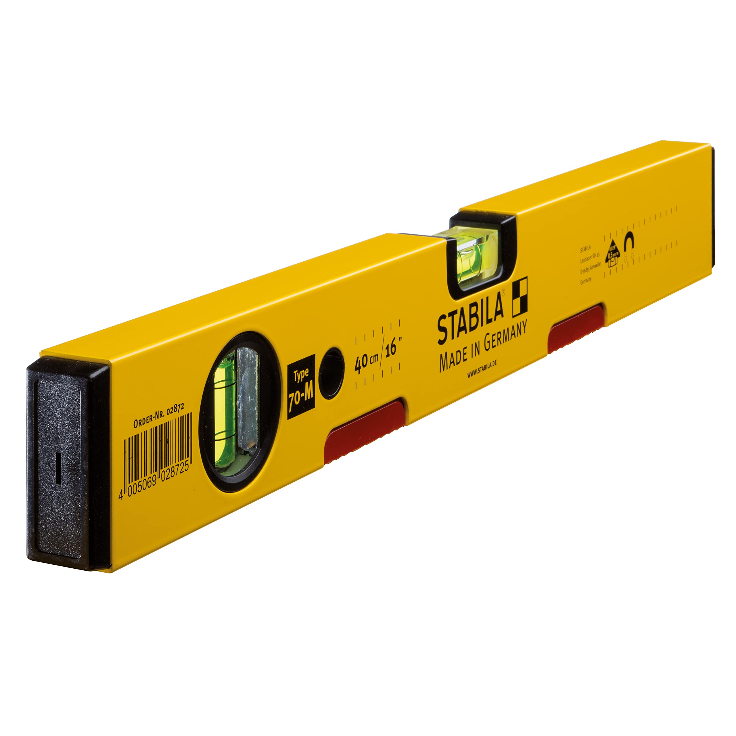 Stabila Box Section Level Magnetic Straight 70 m/40 28725