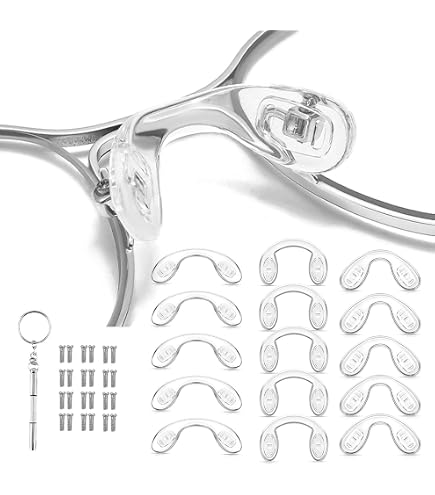 Lot De 80 Plaquettes De Nez Autocollantes En Mousse - Antidérapantes Pour Lunettes, Marque Kalione