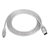YACSEJAO Firewire DV Cable IEEE1394 6 Pin to 4 Pin