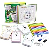Ogioxam Multiplication Flash Cards 3rd Grade Math Flash Cards 2nd Grade, Fun Math Games for Kids 8-12, Homeschool Math Manipulatives