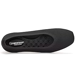 Frank Mully Womens Square Toe Flat Shoes