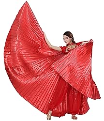 Lauthen.S Belly Dance Isis Wings with Sticks Women