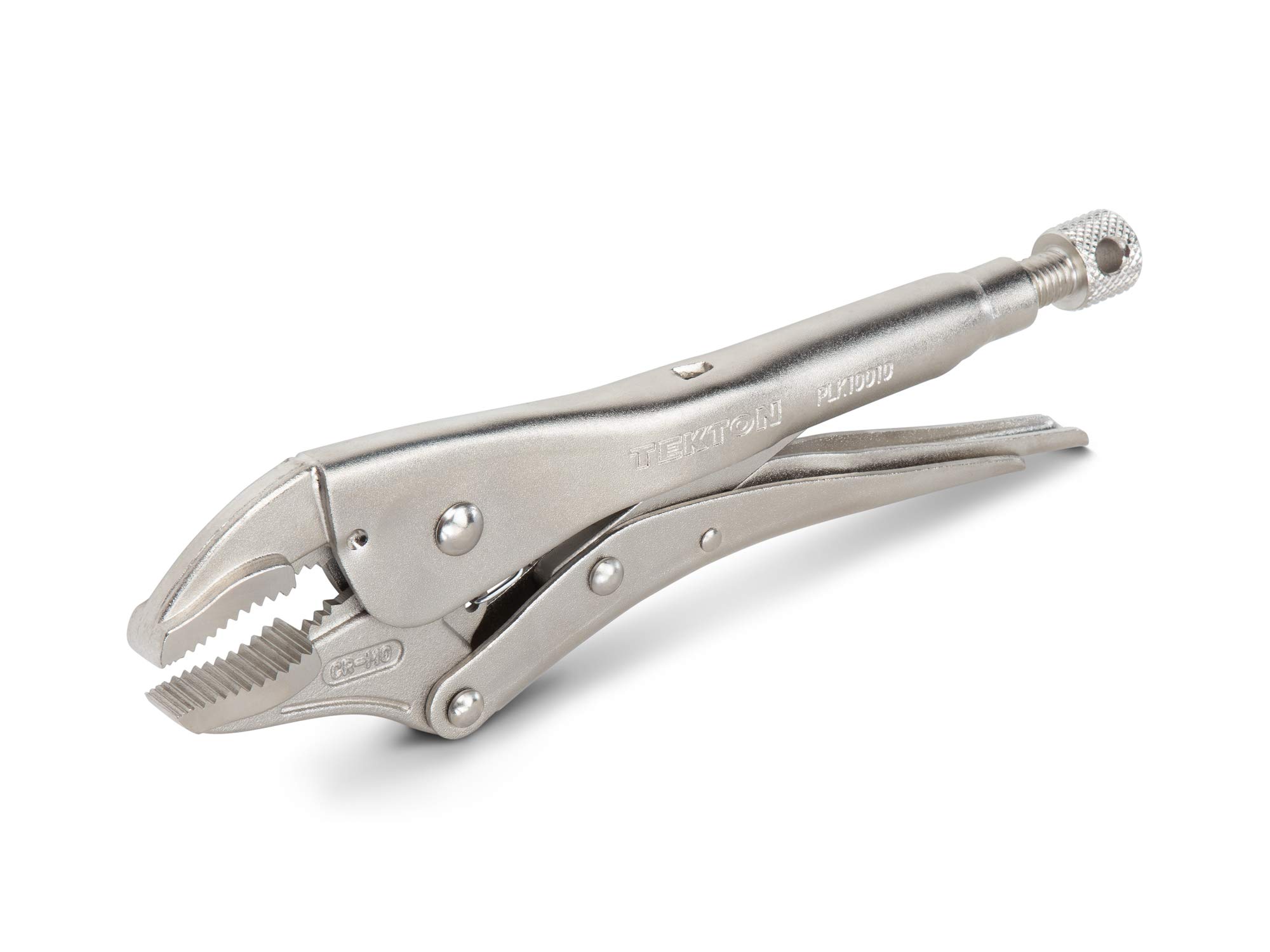 TEKTON 10-Inch Curved Jaw Locking Pliers | PLK10010