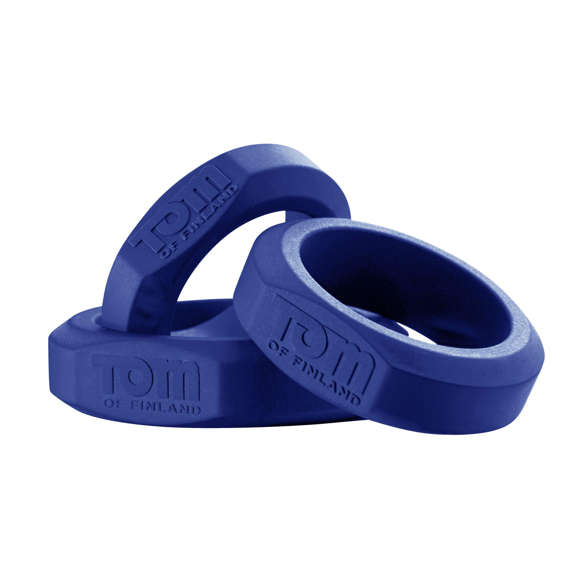 Tom of Finland Silicone Cock Ring Set