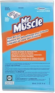 Mr. Muscle 991209 Fryer Boil-Out 2oz Packet 36/Carton