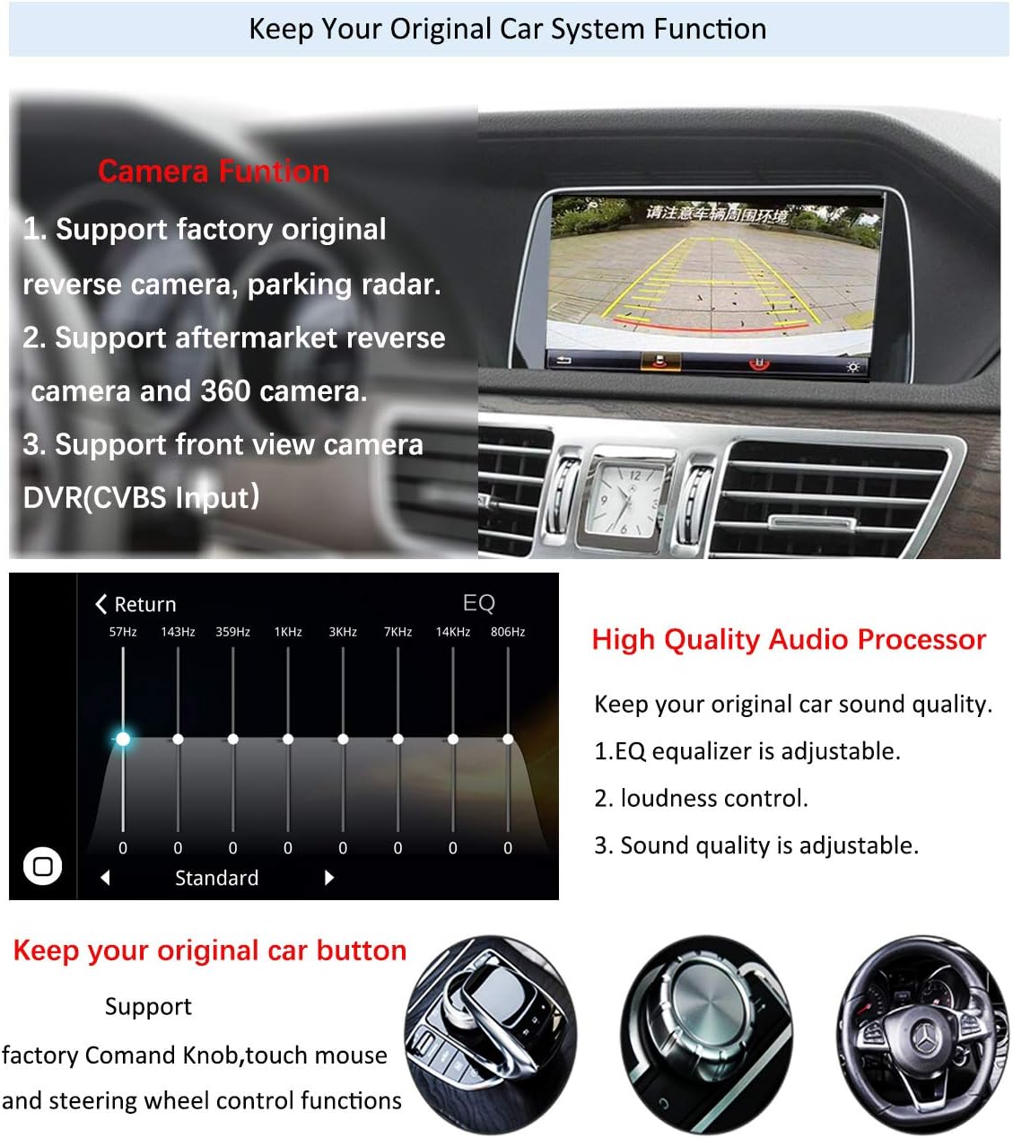 Car With Mirrorlink Autolink Airplay Function Road Top Wireless Carplay Android Auto For Mercedes Benz A Class W176 B W246 Cla Gla C Class W204 E Class W212 C207 Cls W218 Ml