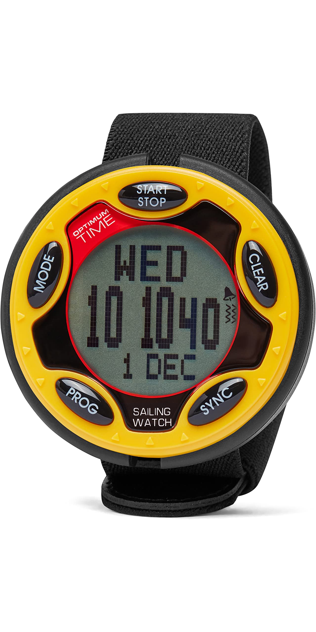 Optimum Time Series 14 Rechargeable Sailing Yachting and Dinghy Watch Yellow