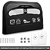 Cabilock Wall-Mounted Toilet Seat Cover Dispenser - Half-Fold Plastic Holder For Offices, Restaurants & Public Restrooms