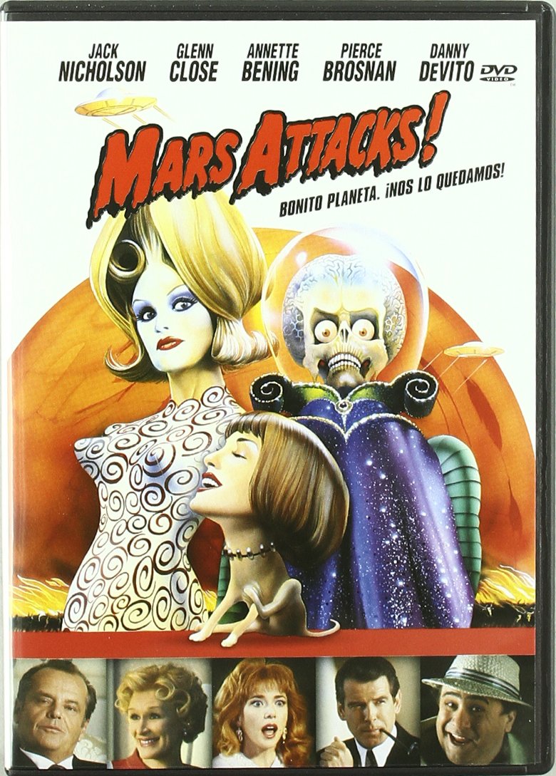 Mars Attacks! [DVD] Amazon.es Jack Nicholson, Sarah Jessica Parker