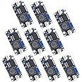Valefod 10 Pack LM2596 DC to DC High Efficiency Voltage Regulator 3.2-35V to 1.25-30V Buck Converter DIY Power Supply Step Do