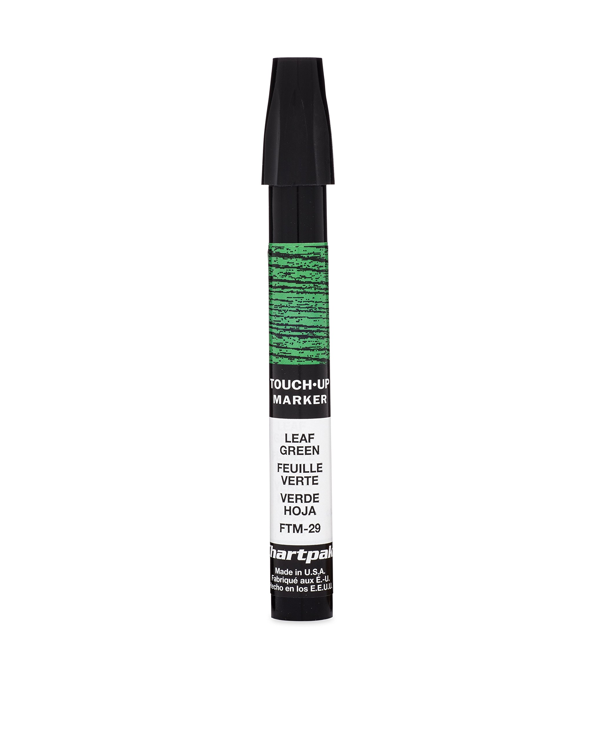 Photo 1 of AD Marker Chartpak Wood Frame Touch-Up Marker, Tri-Nib, Leaf Green, 1 Each (FTM29)